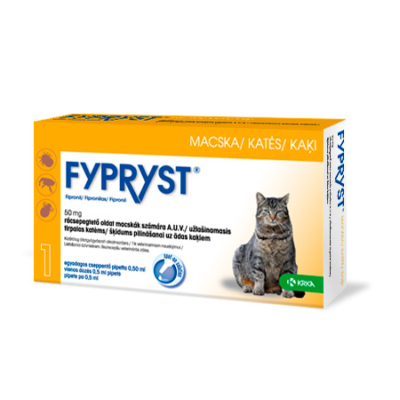Fypryst 50 mg rácsegetető oldat macskának