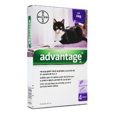 Advantage 80 0,8 ml 4 kg fölött 1db