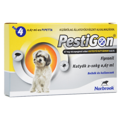 Pestigon spot-on 0,67 ml 2-10 kg-ig 1 db