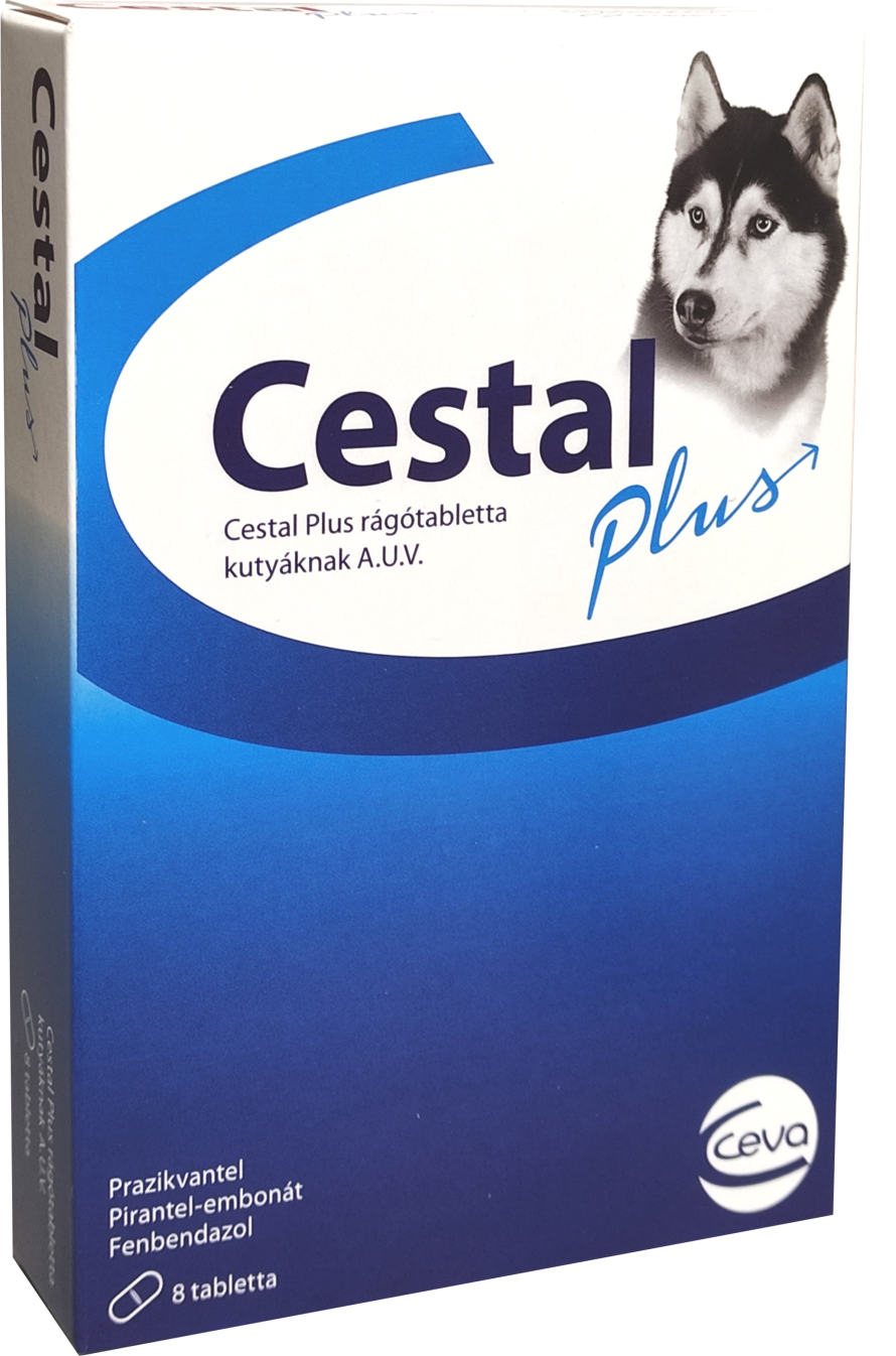Cestal Plus féreghajtó tabletta kutyáknak 10x